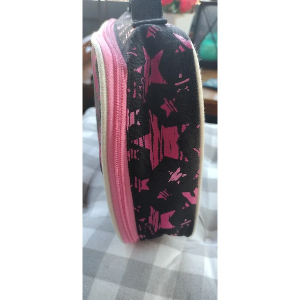 Converse Chuck Taylor All Star Insulated Lunchbox Soft Cooler Bag Black Pink
